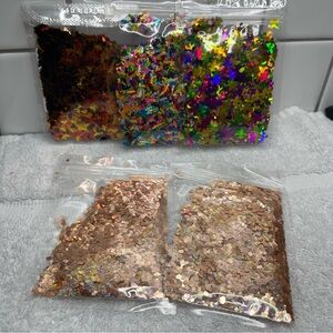Glitter/Confetti Pack of 5